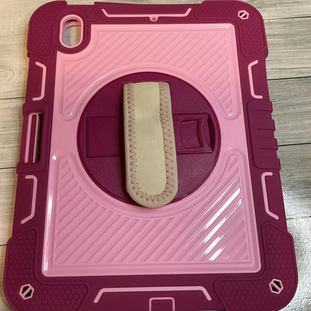 Shockproof Case iPad 10th Gen 2022, iPad (A16) 2025 11-inch Rugged Pink Tablet